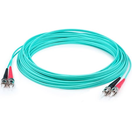 Add-On This Is A 2M St (Male) To St (Male) Aqua Duplex Riser-Rated Fiber ADD-ST-ST-2M5OM3